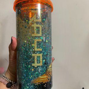 Custom Made Raya Themed Snowglobe Cup